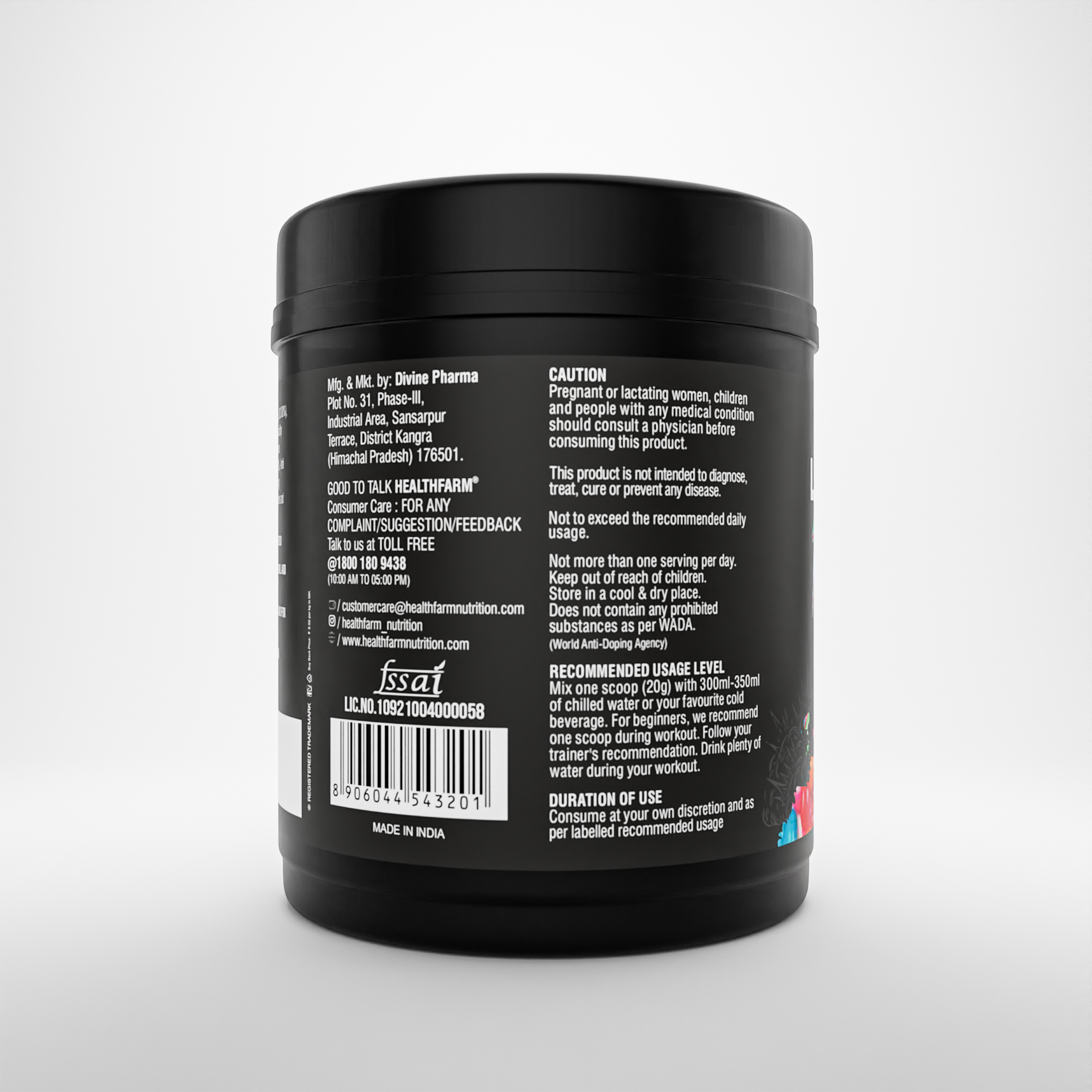 Healthfarm Limitless Thprex - Fully Loaded Pre-workout (60 Serving)