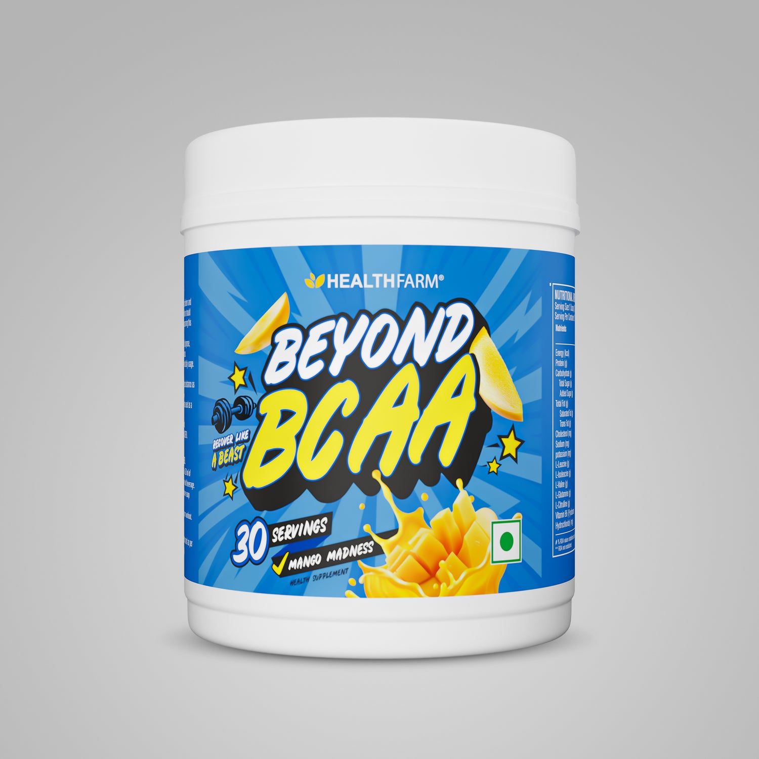 Healthfarm Beyond BCAA – 30 Servings for Muscle Recovery &amp; Performance