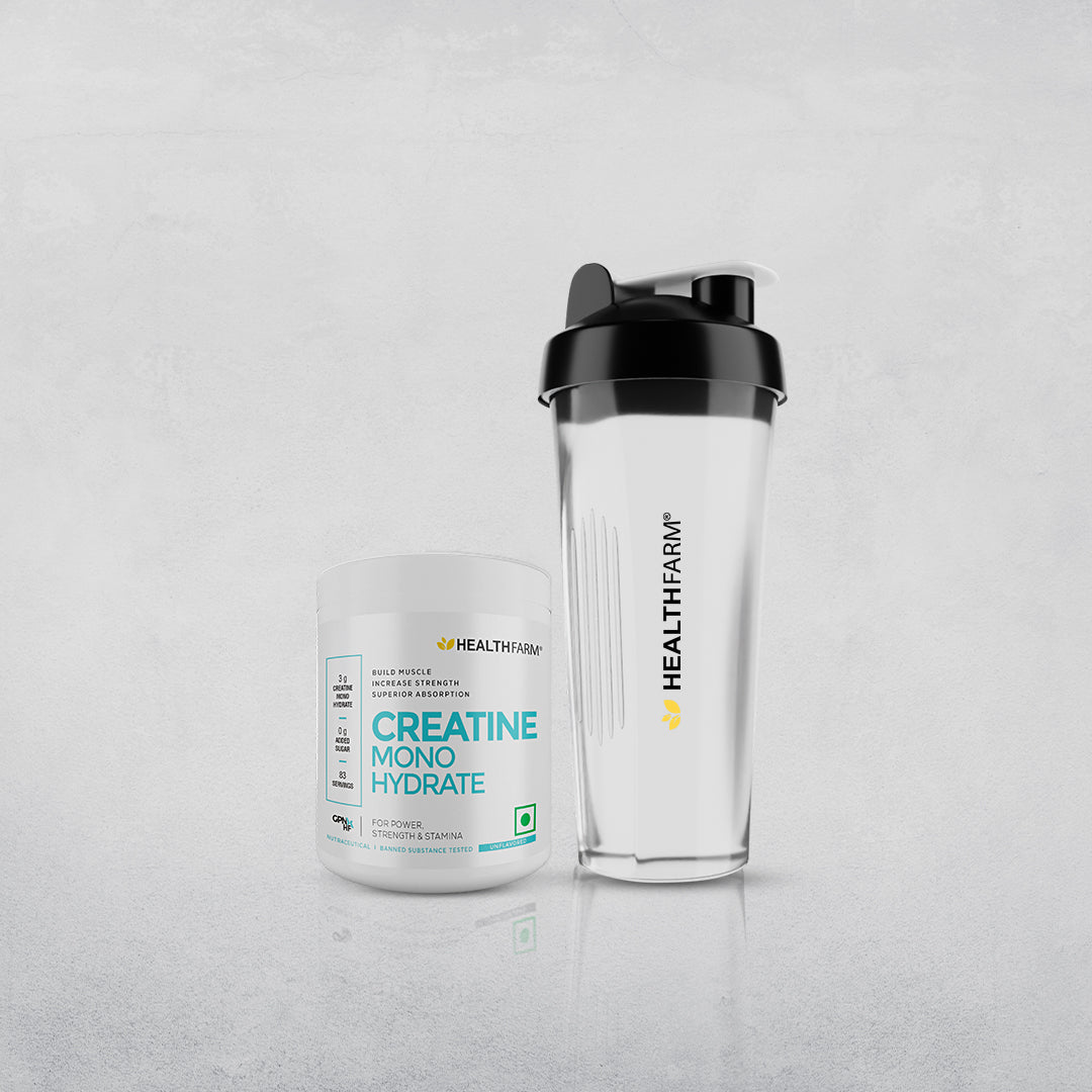 Healthfarm Creatine (250g) + Free Shaker