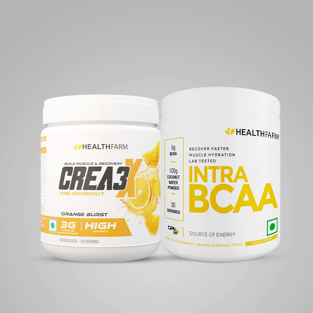 Healthfarm Crea3X + Intra BCAA