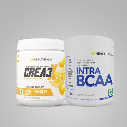 Healthfarm Crea3X + Intra BCAA