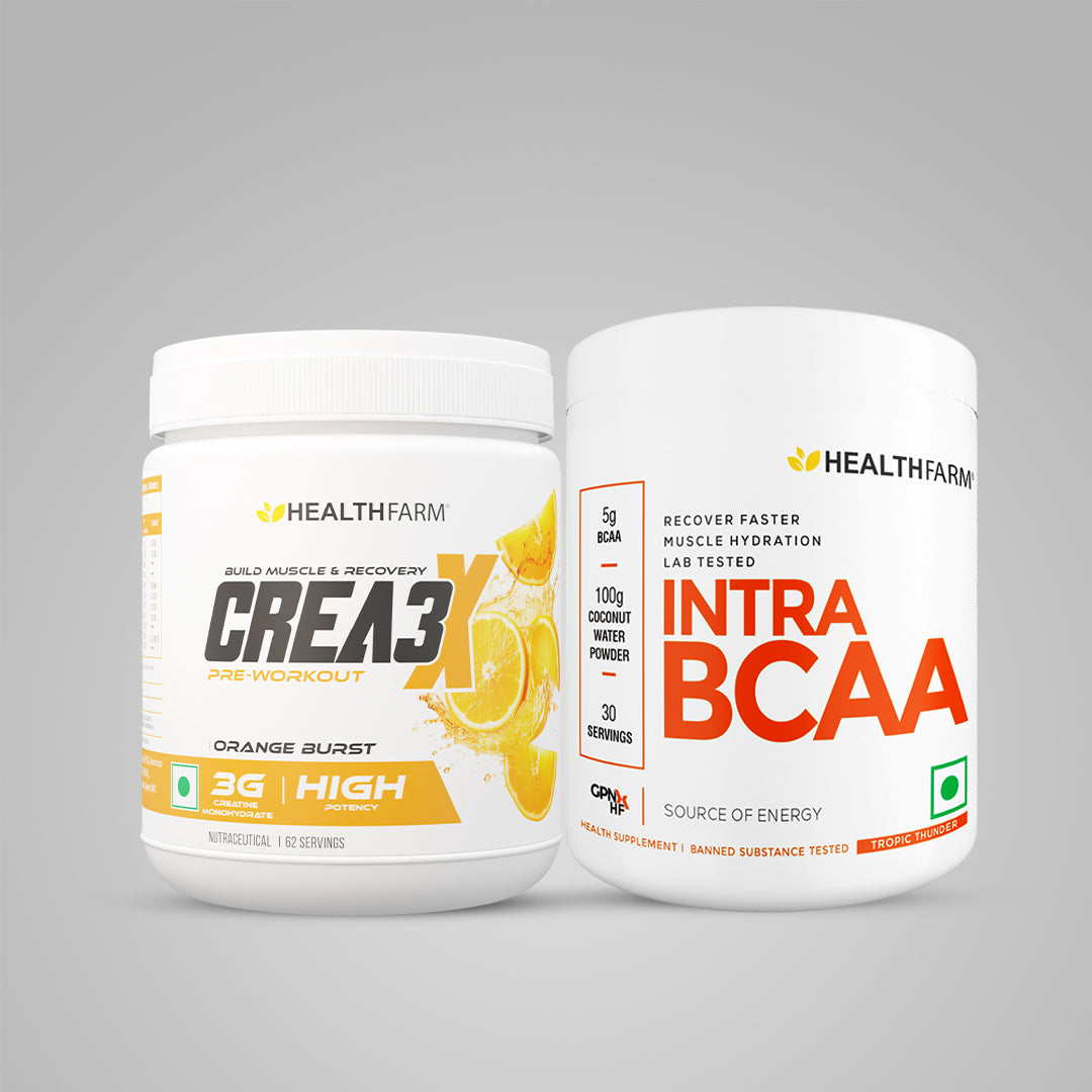 Healthfarm Crea3X + Intra BCAA