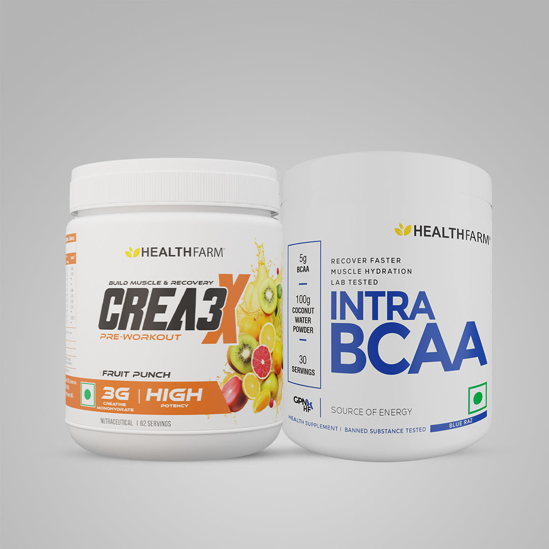 Healthfarm Crea3X + Intra BCAA