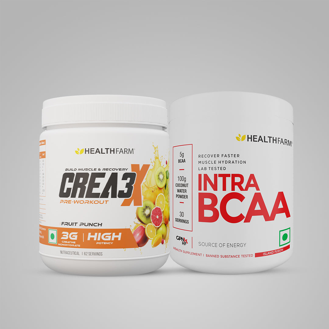 Healthfarm Crea3X + Intra BCAA