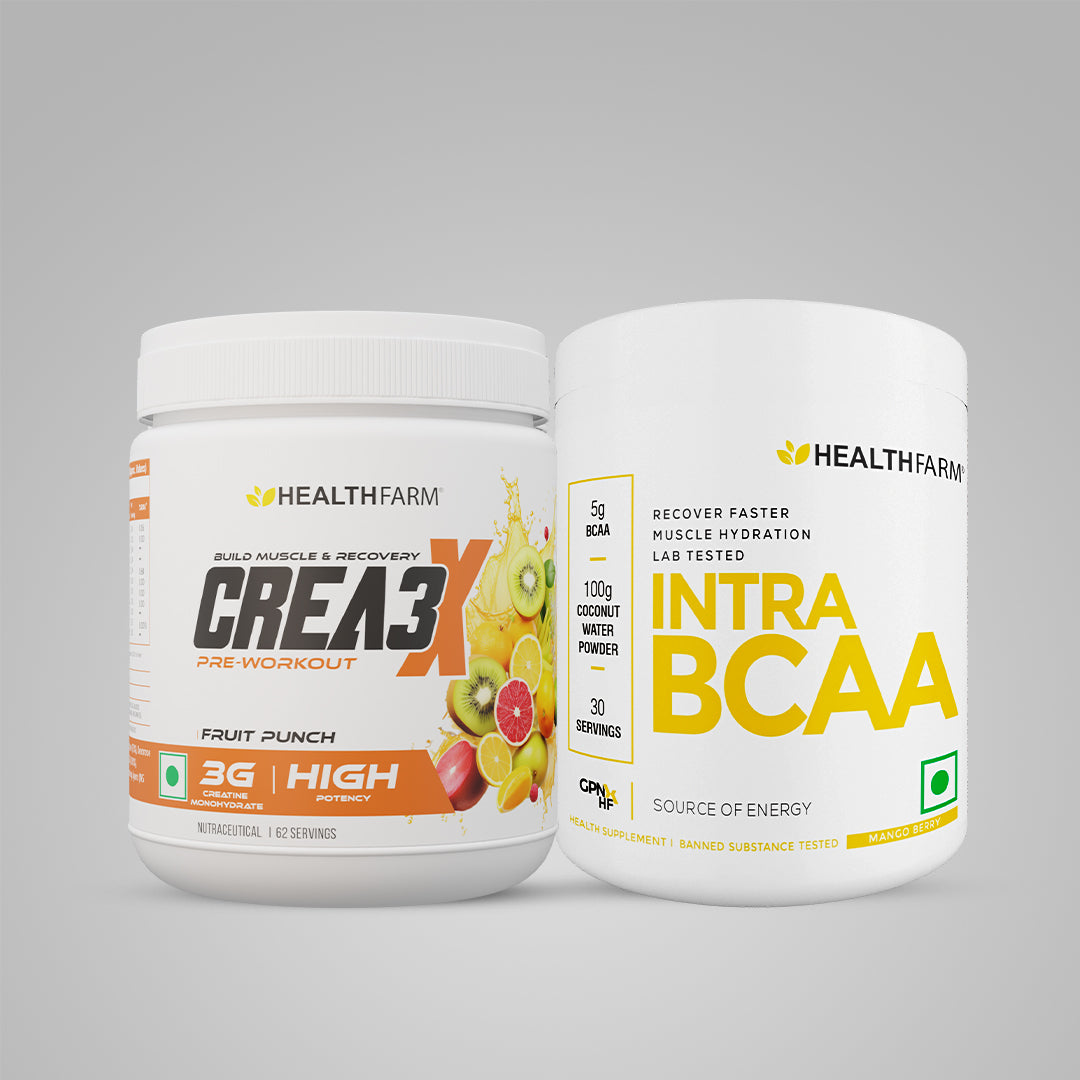 Healthfarm Crea3X + Intra BCAA