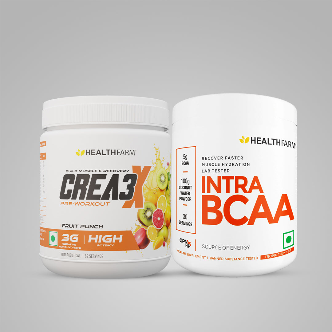 Healthfarm Crea3X + Intra BCAA