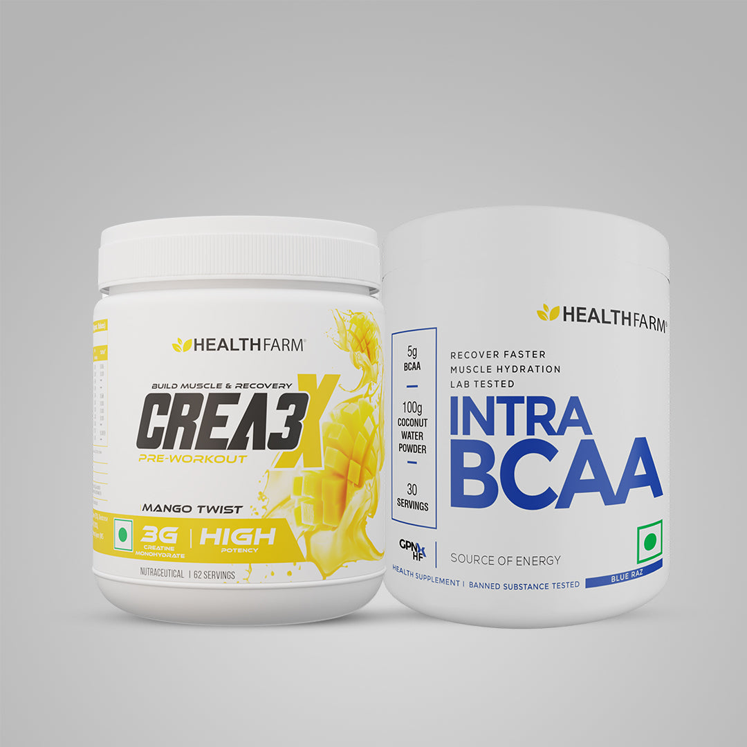 Healthfarm Crea3X + Intra BCAA