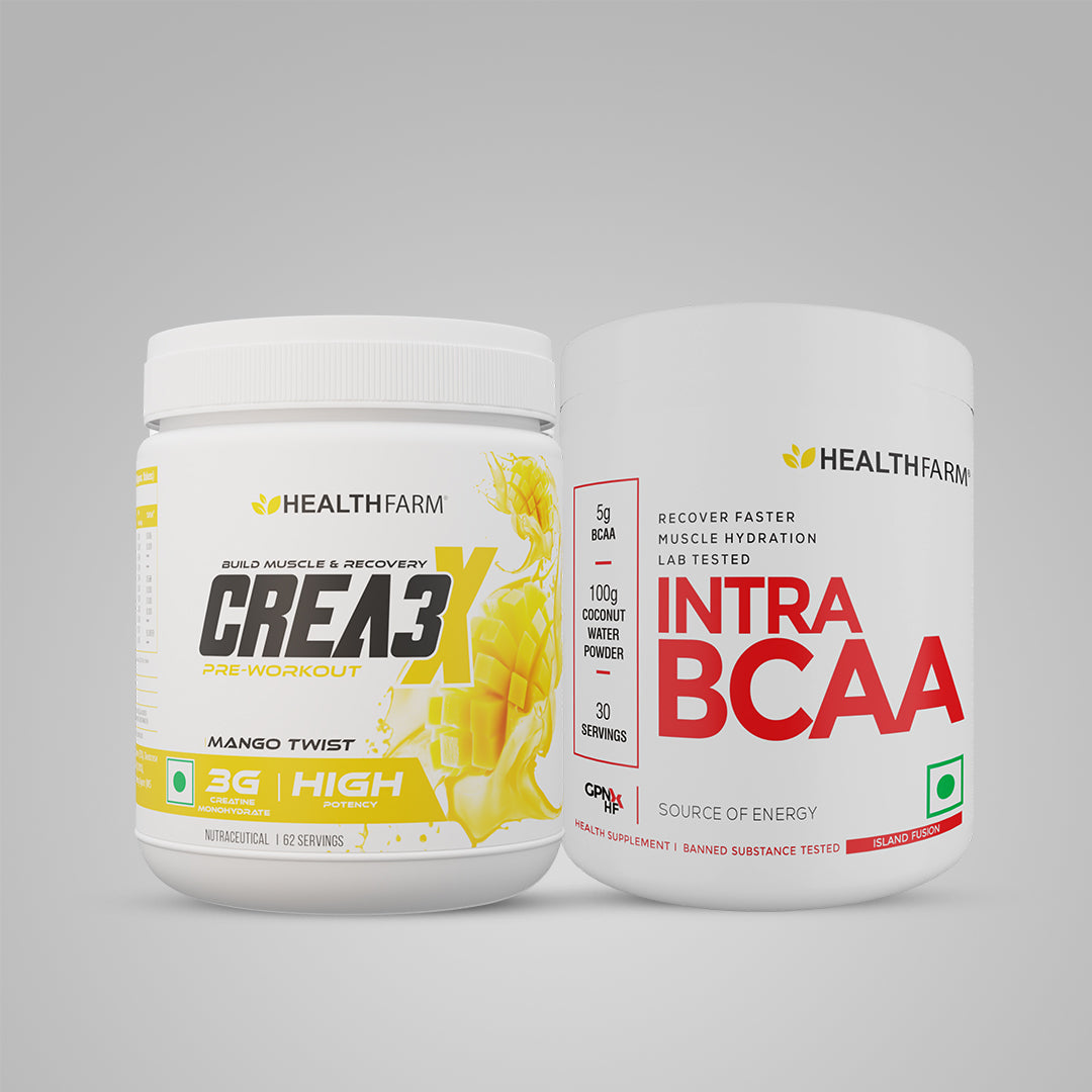 Healthfarm Crea3X + Intra BCAA