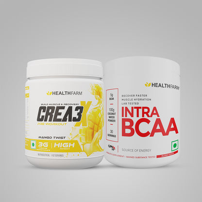 Healthfarm Crea3X + Intra BCAA