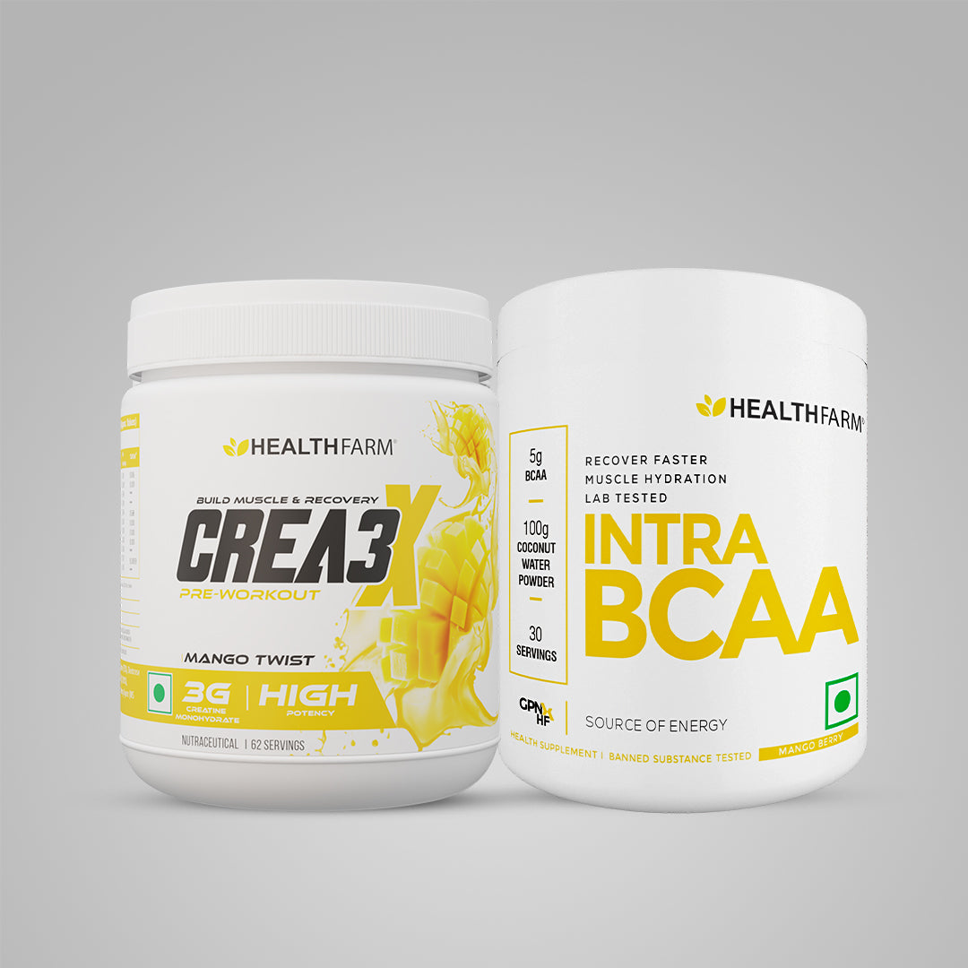 Healthfarm Crea3X + Intra BCAA