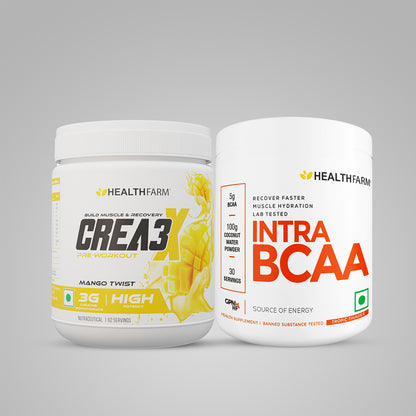 Healthfarm Crea3X + Intra BCAA