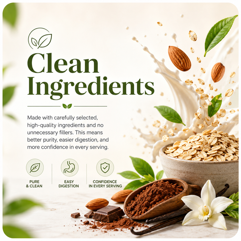 Clean Ingredients, Better Nutrition