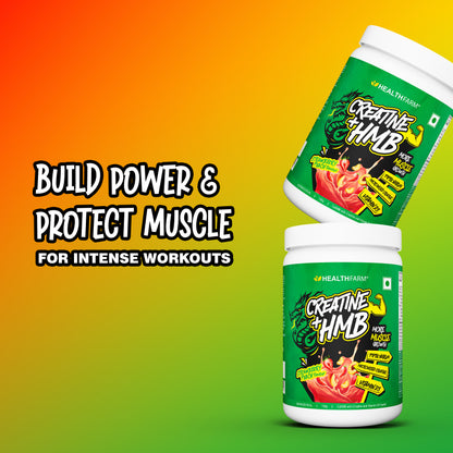 Healthfarm Creatine + HMB | Premium Creatine Formula for Muscle Growth