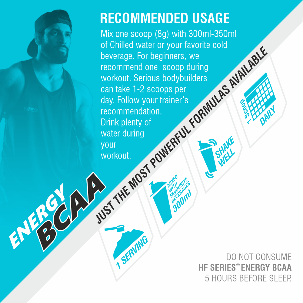 Buy Energy BCAA Muscle Growth Beast Online in India HealthFarm Healthfarm Nutrition