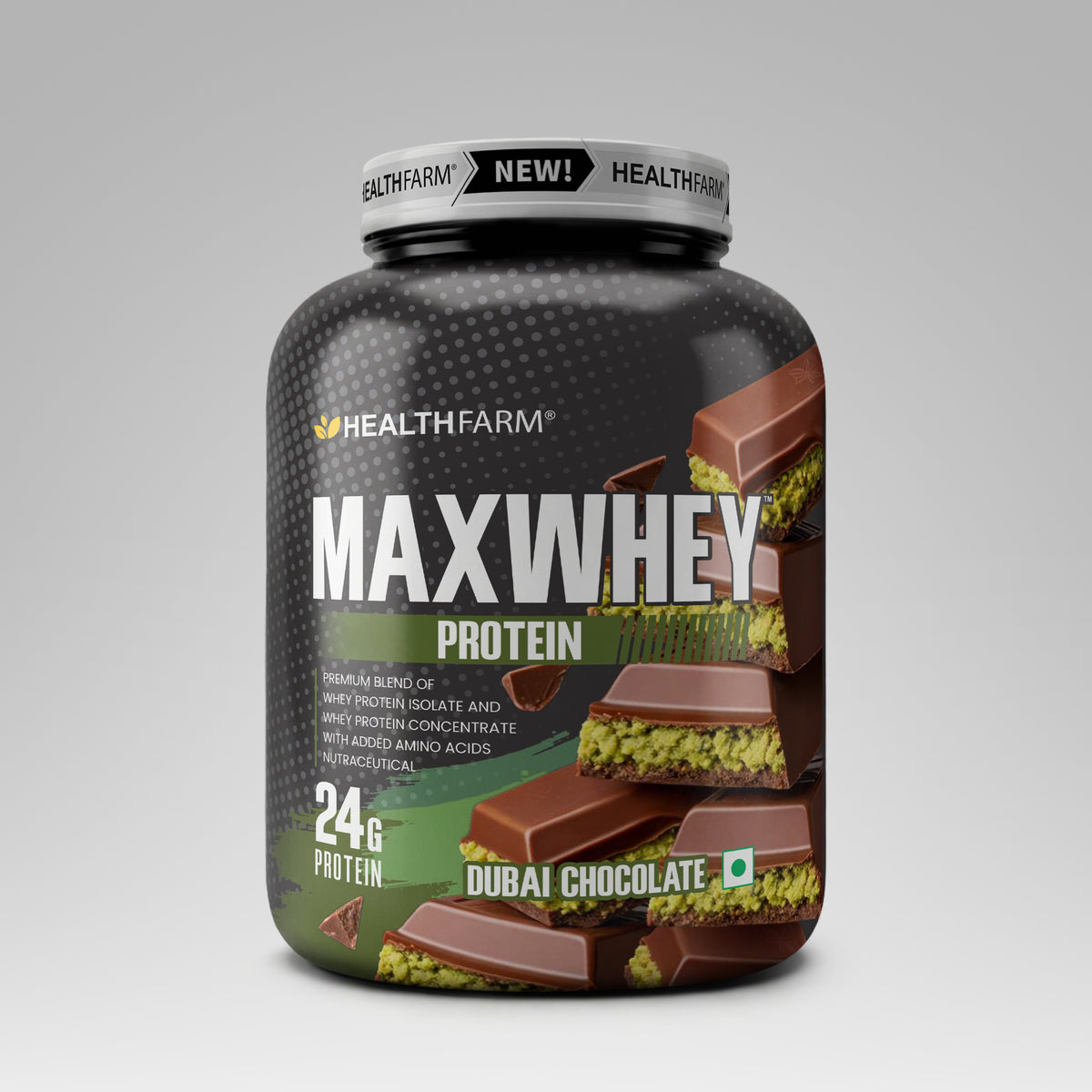 Healthfarm MaxWhey Protein | 24g Protein