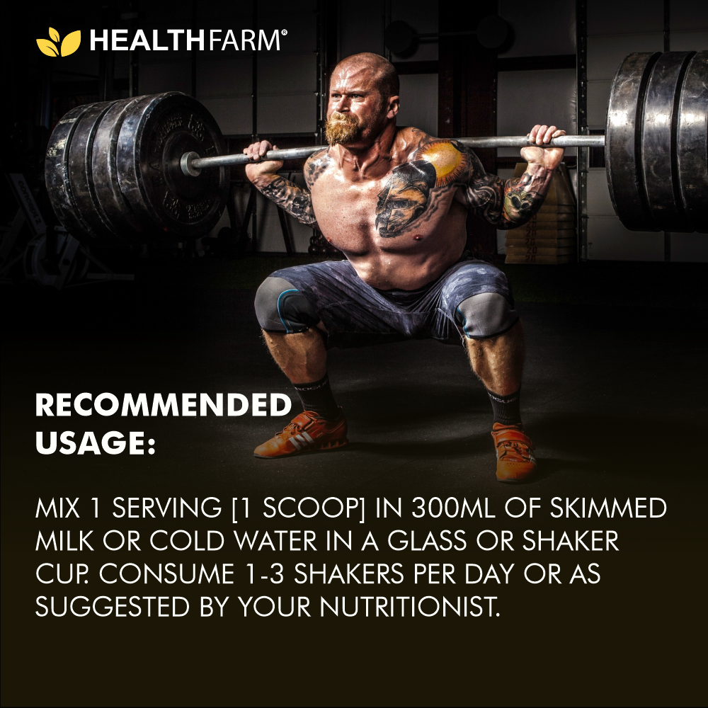 HealthFarm Hydro Gain (3kg) + BCAA Combo
