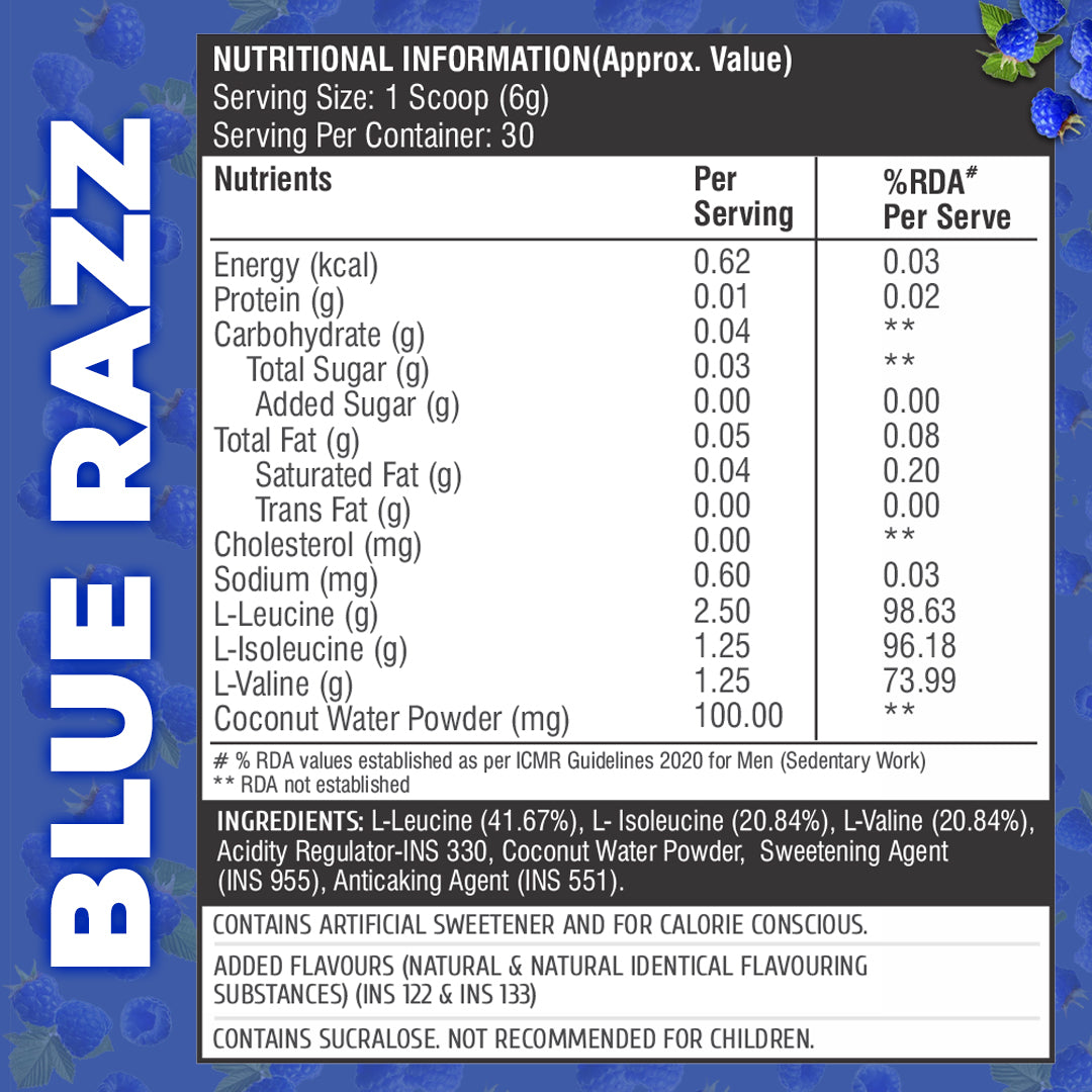 Healthfarm Muscle Intra BCAA (180G)