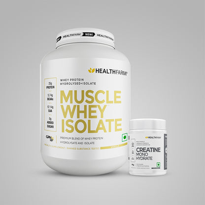 Healthfarm Muscle Whey Isolate + Creatine Monohydrate (100g)