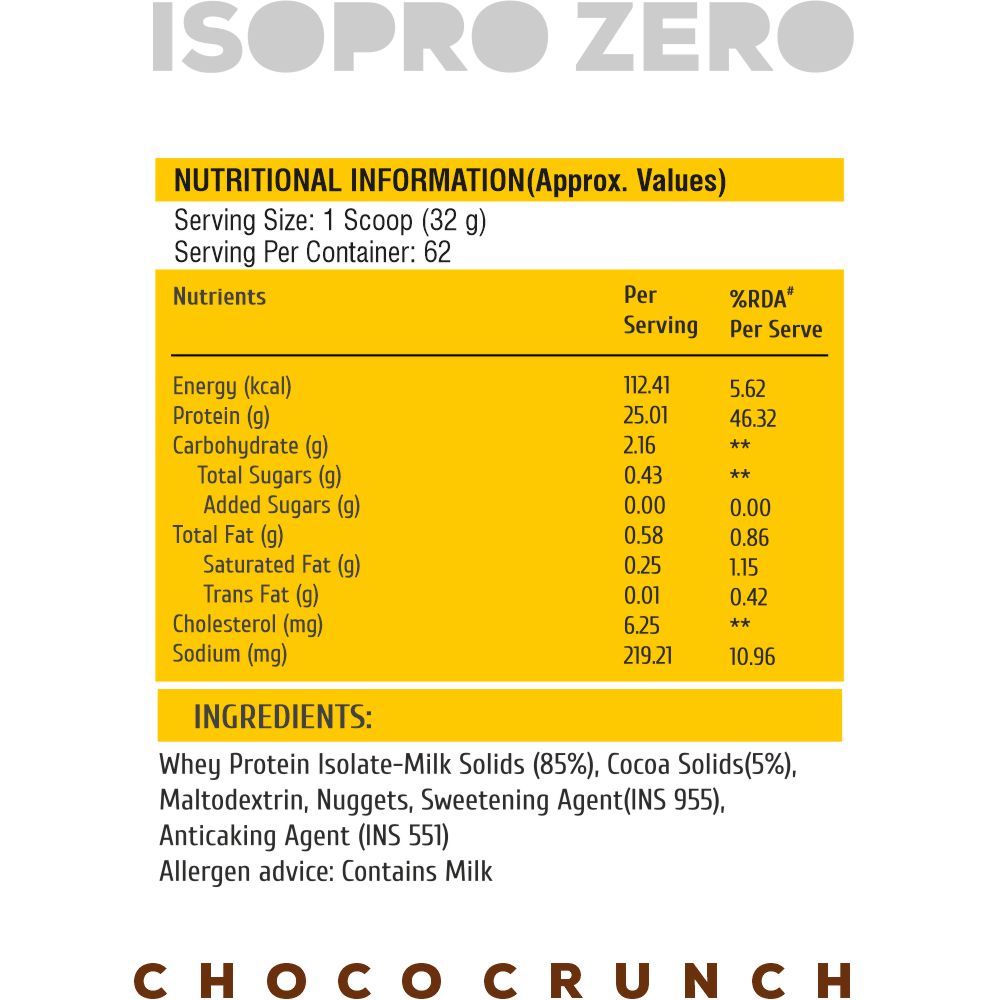 HealthFarm ISO Pro ZERO, 100% Whey