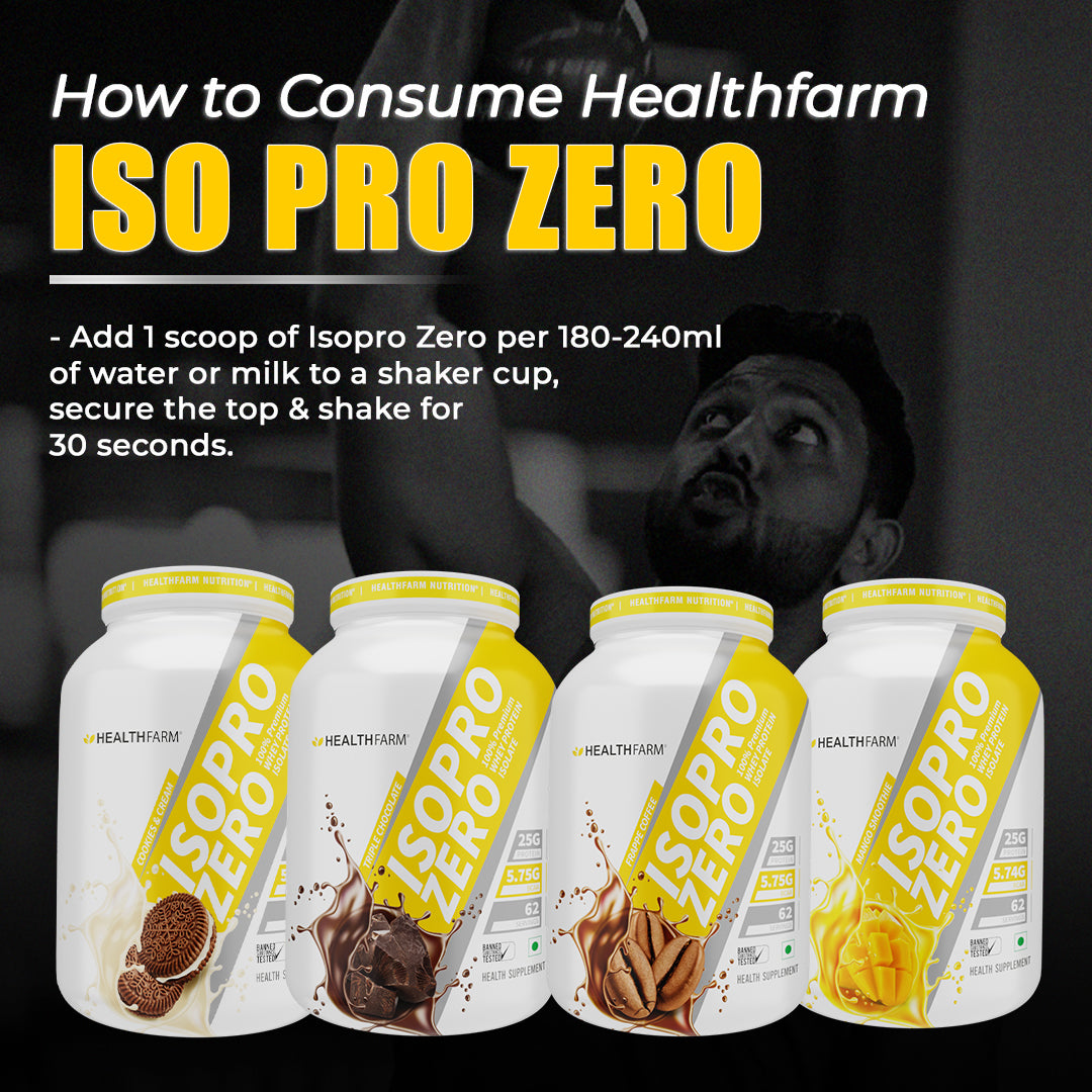 HealthFarm ISO Pro ZERO, 100% Whey