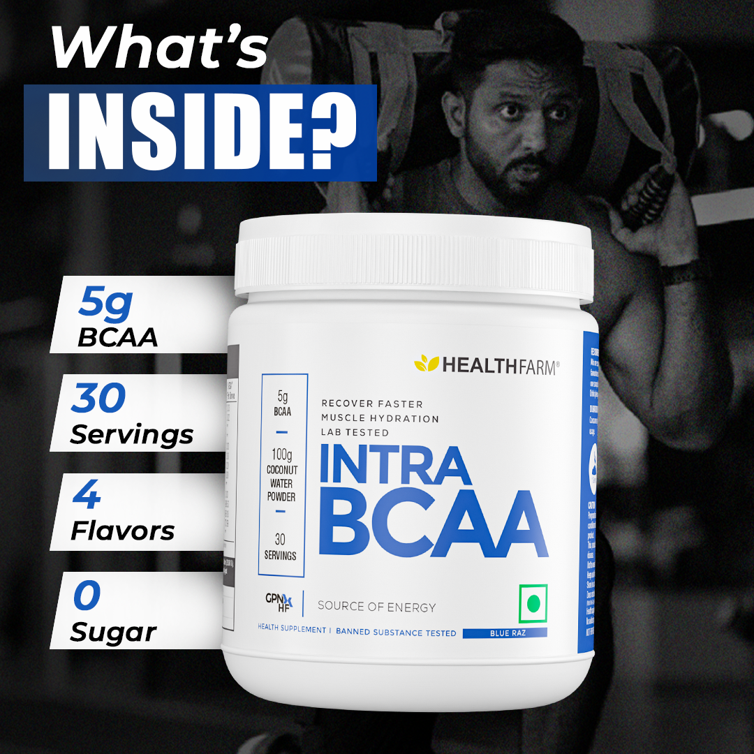 Healthfarm Muscle Intra BCAA (180G)