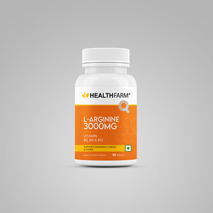 Healthfarm L-Arginine 3000mg Extra Strength – 90 Tab