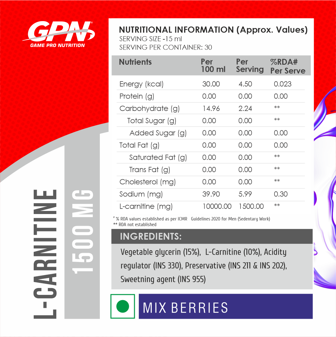 HealthFarm Hydro Gain (3kg) + GPN L-Carnitine Combo