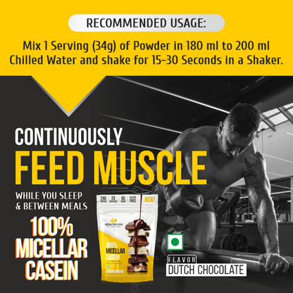 MICELLAR CASEIN 1KG, Time Released Protein Casein Protein