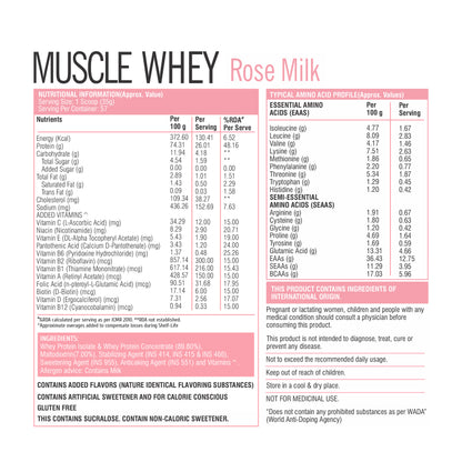 HealthFarm Muscle Whey Protein Powder