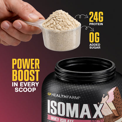 Healthfarm ISOMAX Whey Isolate – 24g Protein