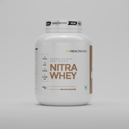 HealthFarm Nitra Whey | Ultimate Muscle Building Formula