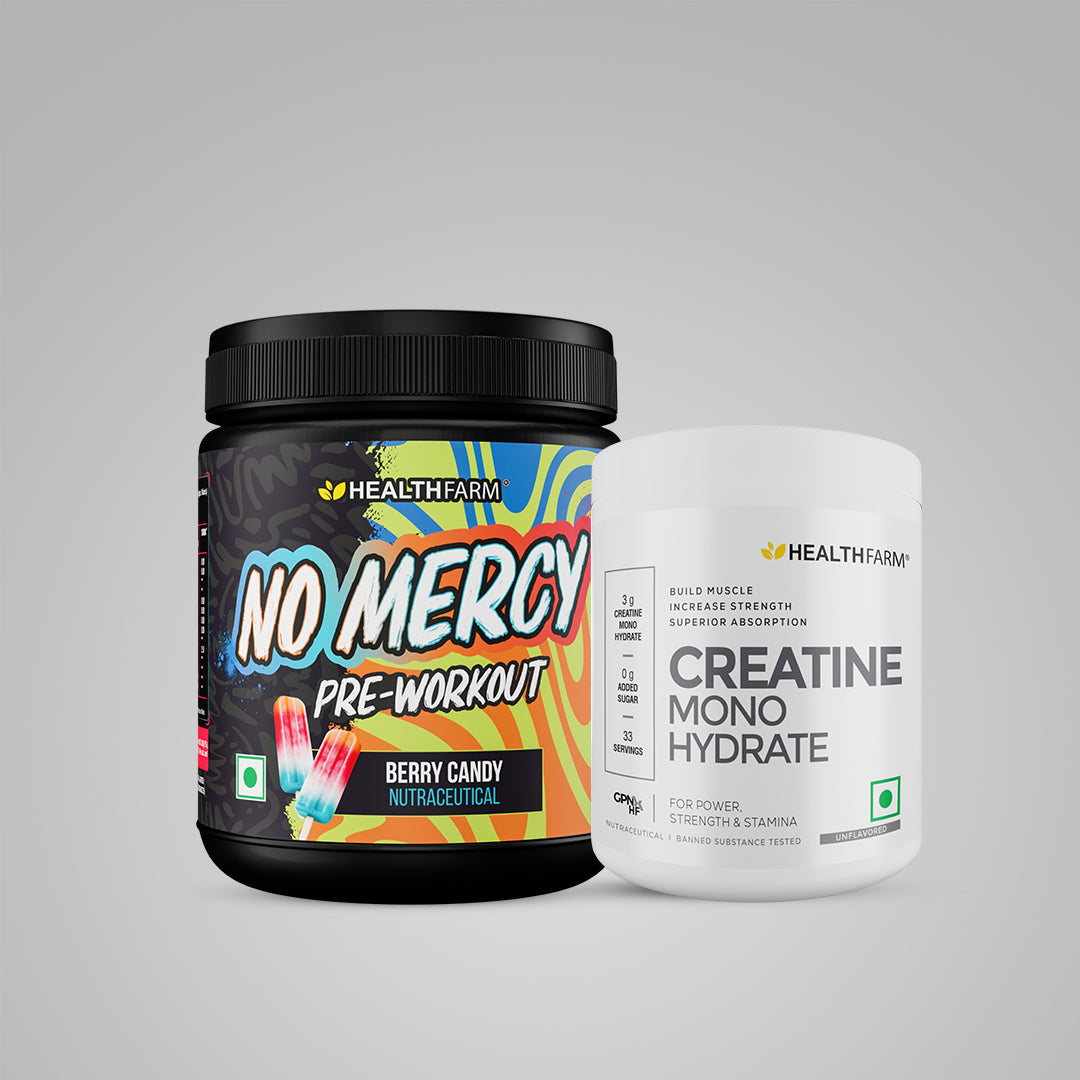 Healthfarm No Mercy Pre Workout + Creatine (100g)