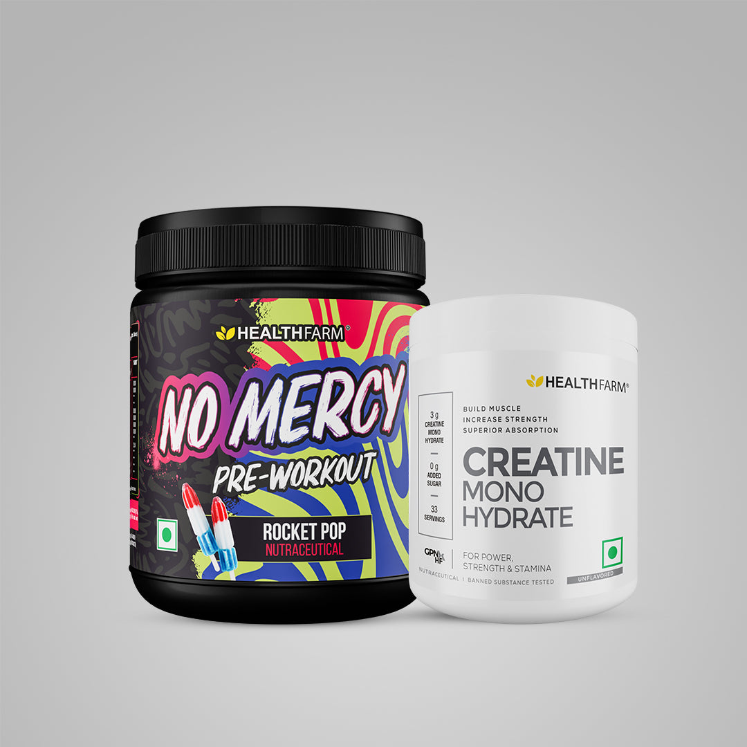 Healthfarm No Mercy Pre Workout + Creatine (100g)