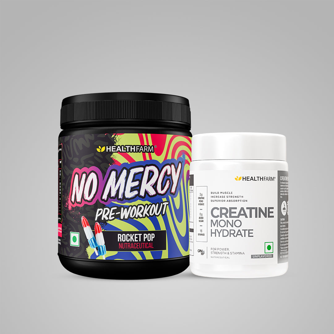 Healthfarm No Mercy Pre Workout + Creatine (50g)