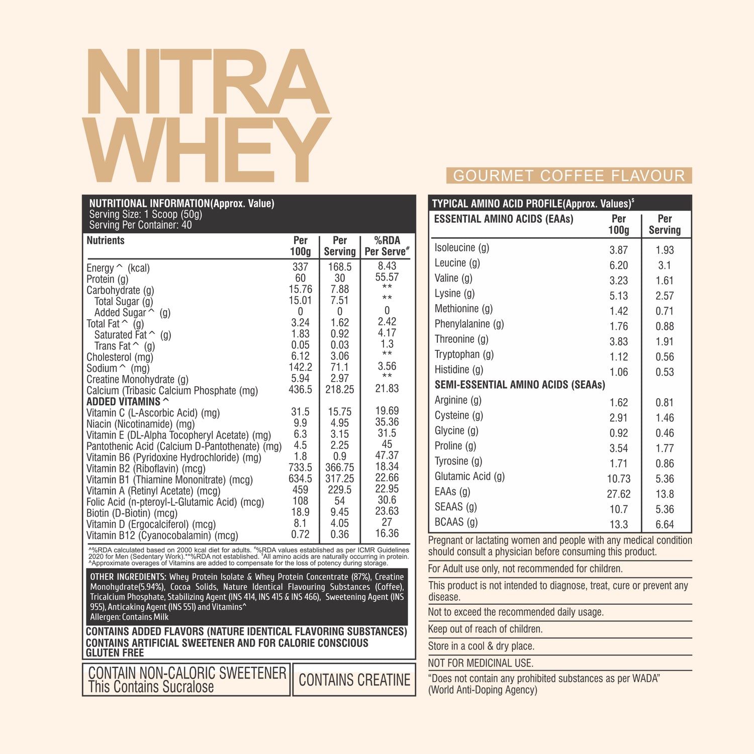 HealthFarm Nitra Whey | Ultimate Muscle Building Formula