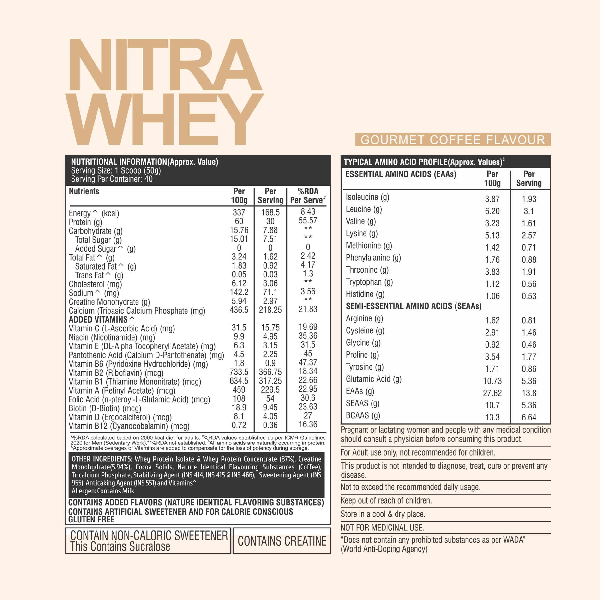 HealthFarm Nitra Whey | Ultimate Muscle Building Formula