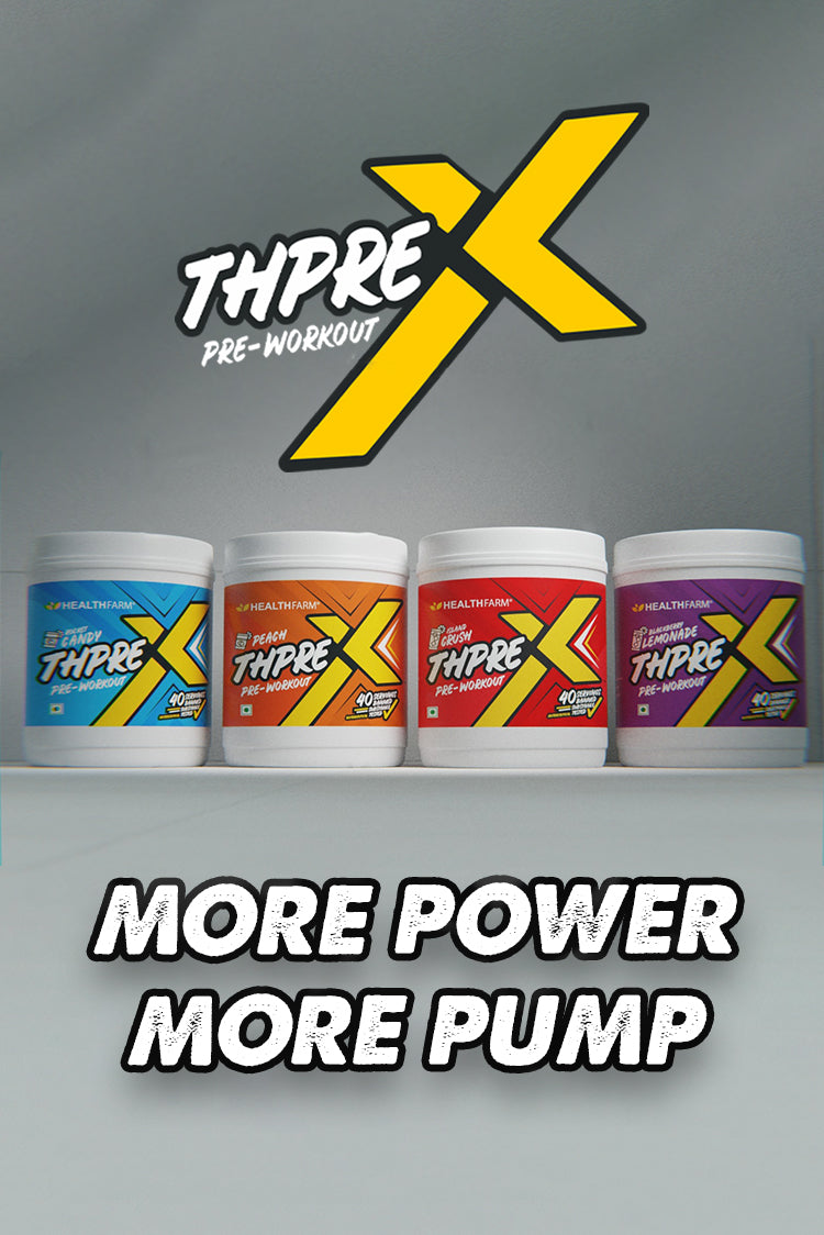 Buy ThPreX Pre-workout + Muscle Creatine (100g) + Free Shaker