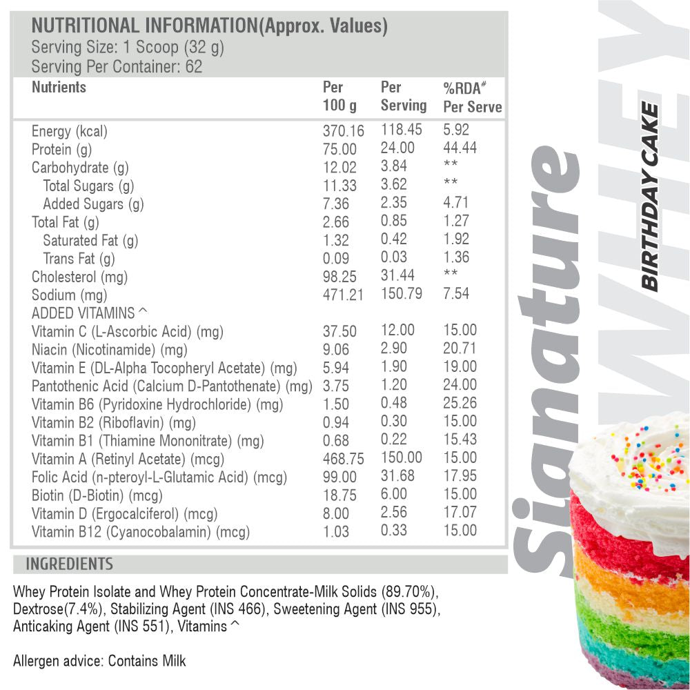 Protein Powder: Cake Batter, Gluten Free, 20g Protein | Clean Simple Eats