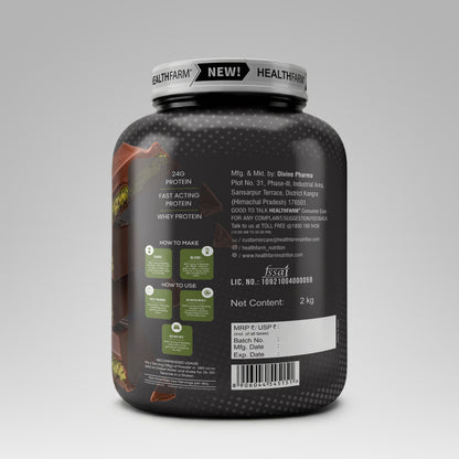 Healthfarm MaxWhey Protein | 24g Protein