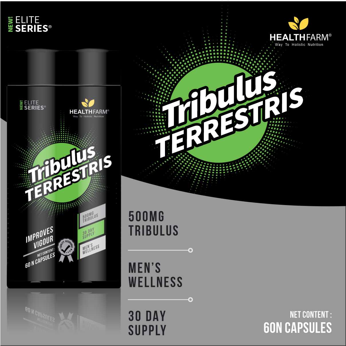 HealthFarm Tribulus Terrestris | (60CAP) - Stock Clearance