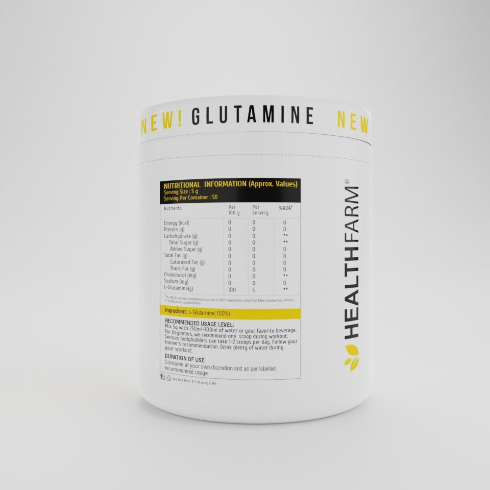 HealthFarm Glutamine Powder for Ultimate Power