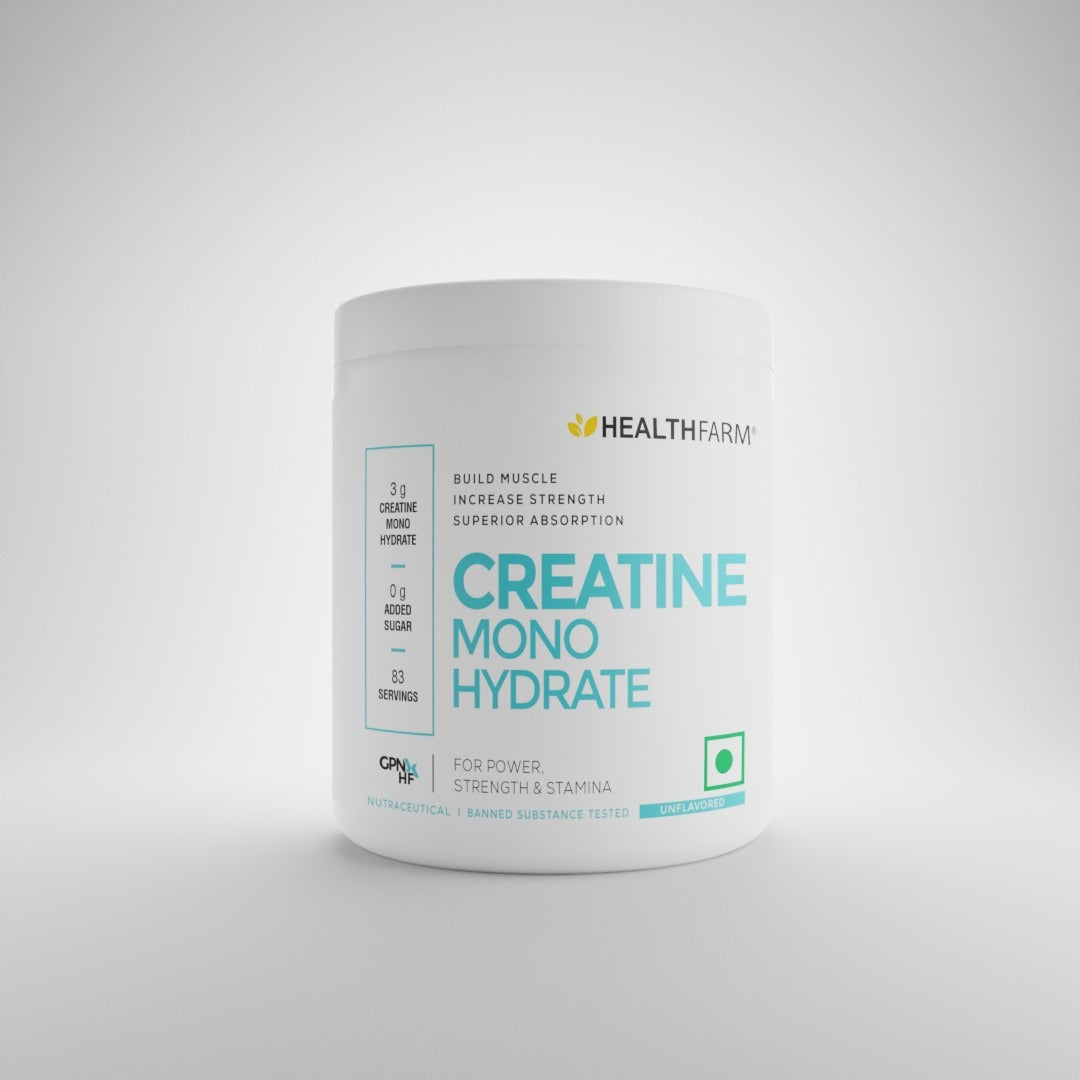 Healthfarm Creatine (250g) + Free Shaker