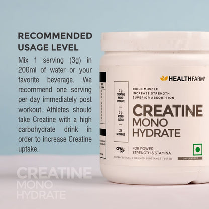 Healthfarm Muscle Creatine Monohydrate