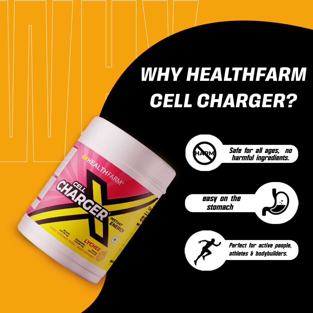 Healthfarm Cell Charger Instant Energy - Stock Clearance