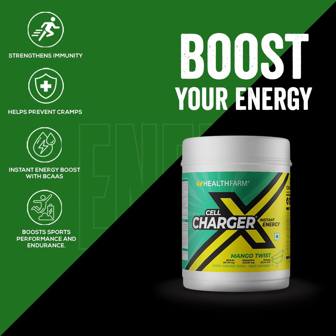 Healthfarm Cell Charger Instant Energy - Stock Clearance