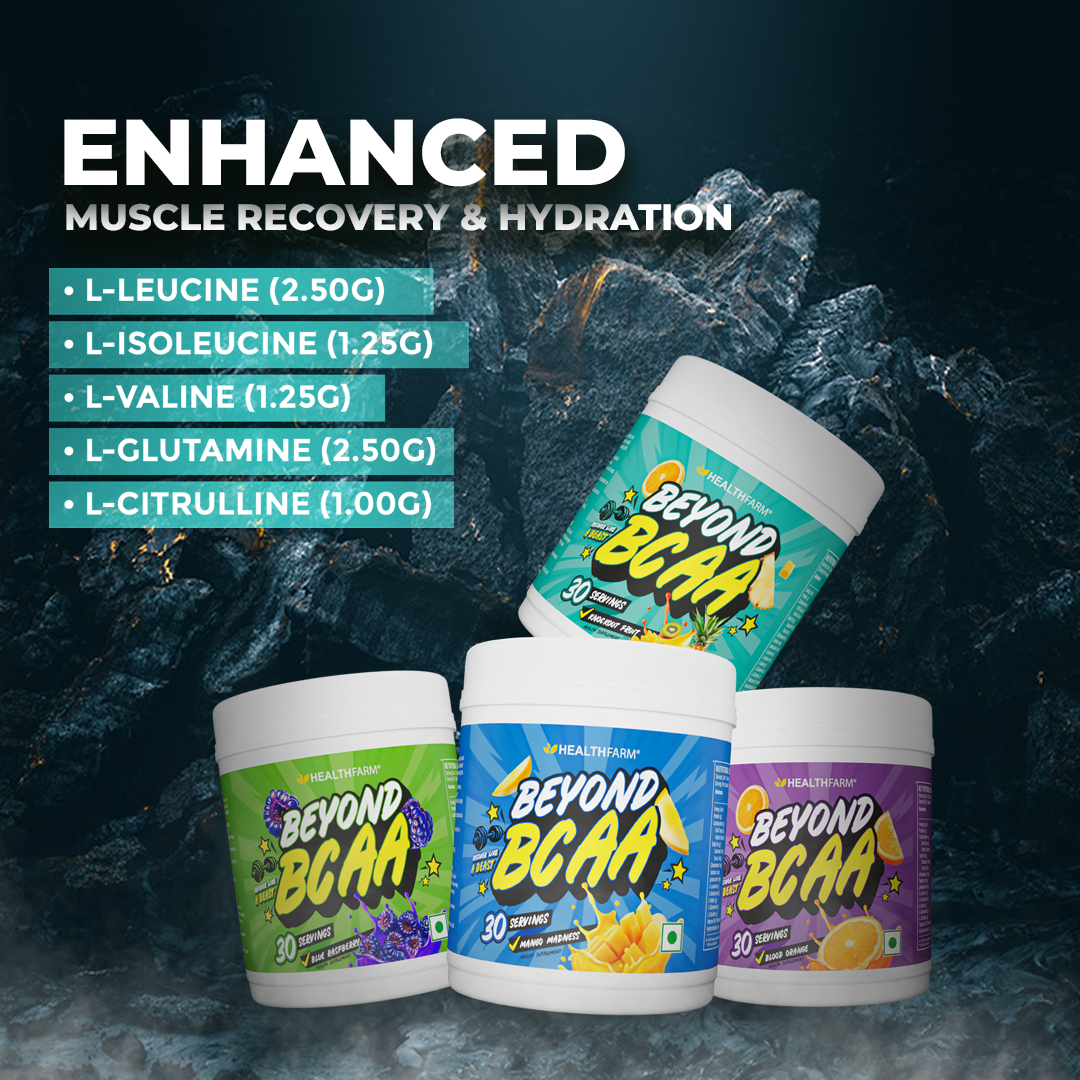 Healthfarm Beyond BCAA – 30 Servings for Muscle Recovery &amp; Performance