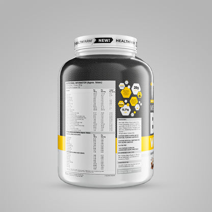 Healthfarm Muscle Bio Whey | Grass Fed Protein | Improved Protein Absorption