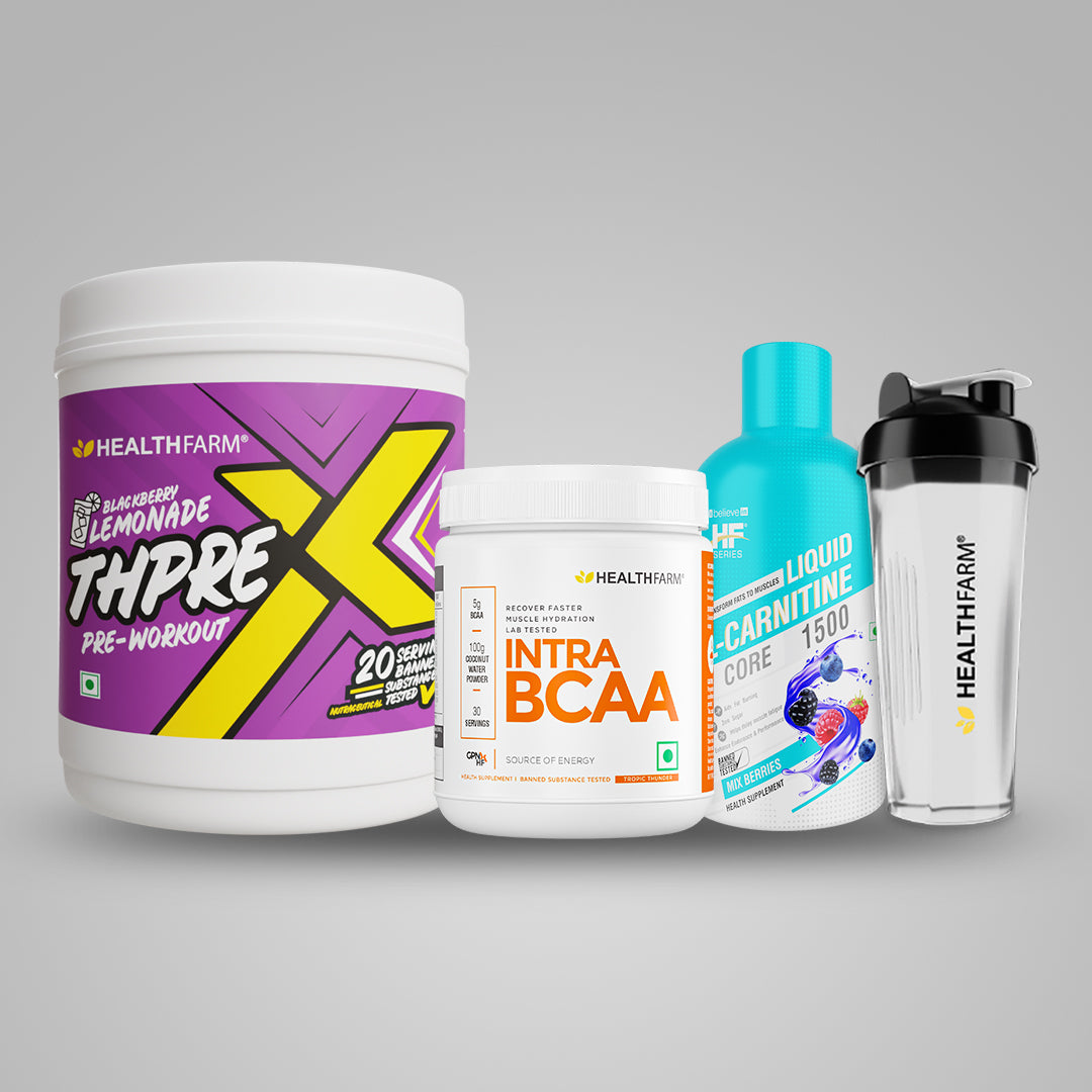 Healthfarm Intra BCAA + Thprex + L-Carnitine + Free Shaker