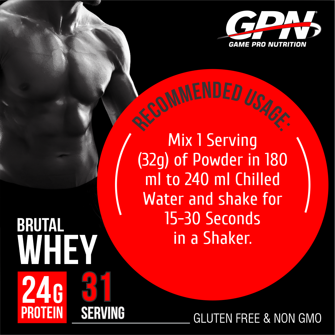 GPN BRUTAL WHEY Protein, Post-workout Supplement