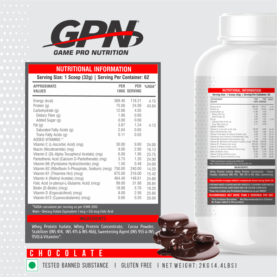 GPN BRUTAL WHEY Protein, Post-workout Supplement